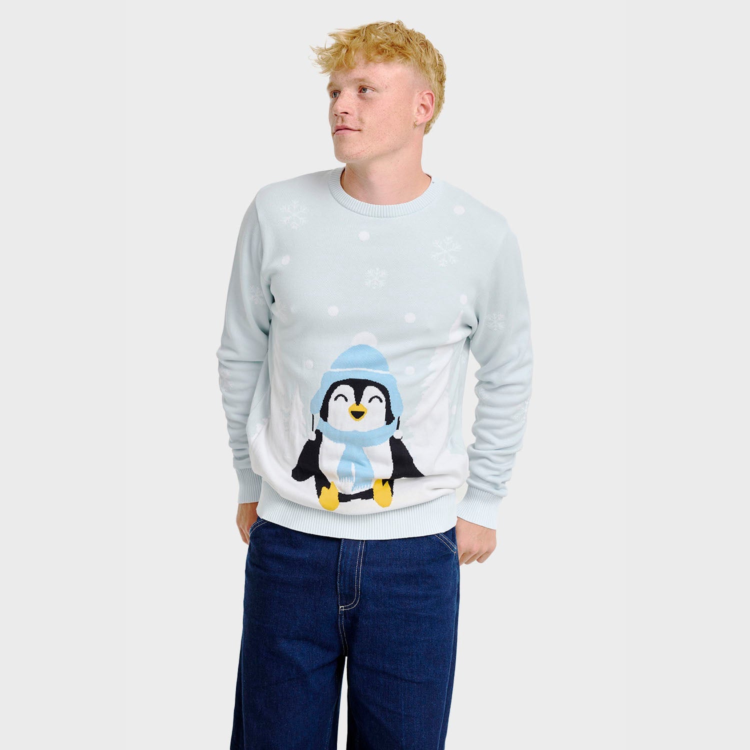 The Lovely Penguin Christmas Sweater β Men